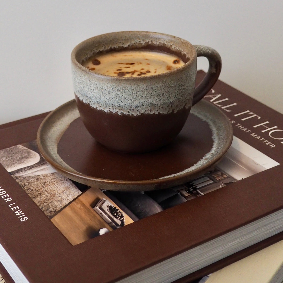 Chávena cappucino/chá Toffee